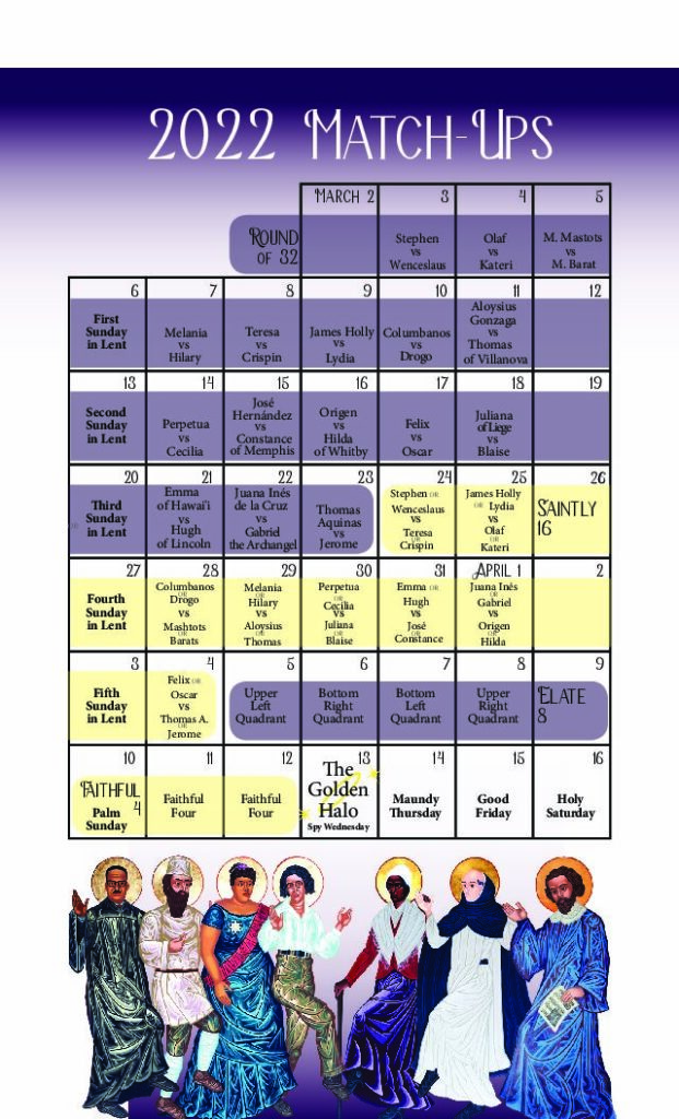Bracket 2022 | Lent Madness